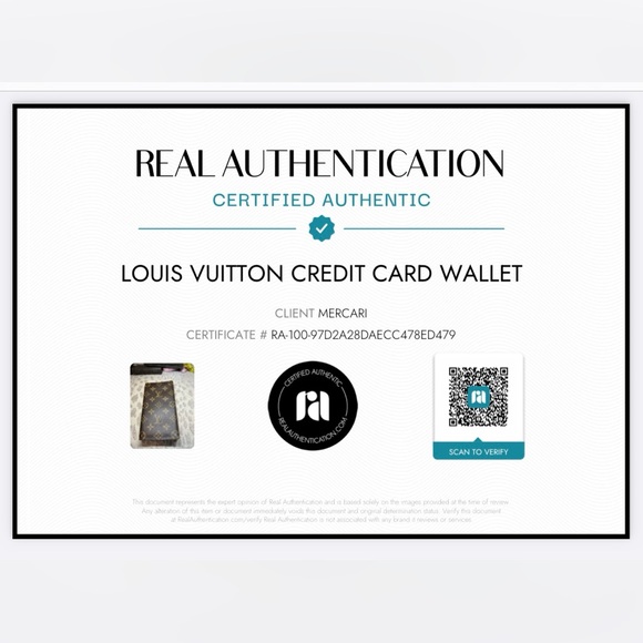 Louis Vuitton credit card & cash wallet - Picture 12 of 12